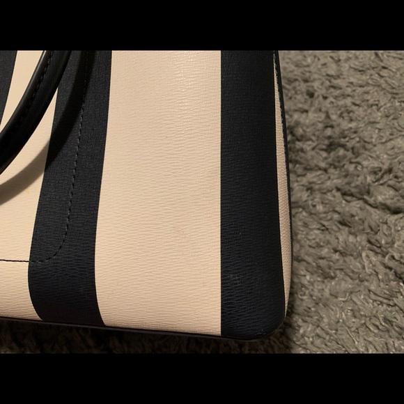 Kate spade navy and cream tote - Picture 5 of 6